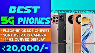 FLAGSHIP PHONES  Top 5 Best amp AllRounder 5g Phones Under 20000 in 2024 Best 5g Phone under 20000 [upl. by Lrub]