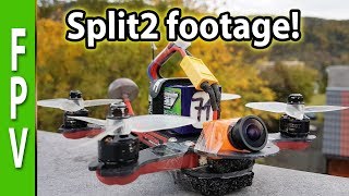 Runcam Split 2 flight footage on Vortex 150 sub 250gr [upl. by Parshall]