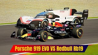 Battle Of Titans  Redbull RB19 VS Porsche 919 EVO Tribute [upl. by Knah]