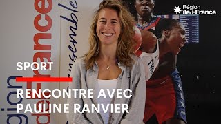 Pauline Ranvier lescrimeuse francilienne qui rêve grand pour les Jeux olympiques [upl. by Dnomasor605]