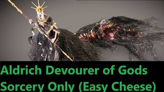 Dark Souls III  Aldrich Devourer of Gods Sorcery Only Guide [upl. by Attiuqram]