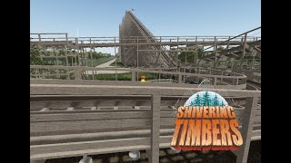 Shivering Timbers Back Row Rain POV  Roblox [upl. by Aznerol]