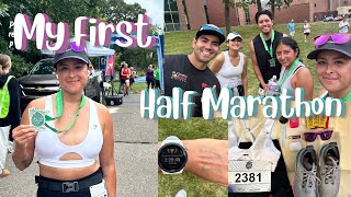 MY FIRST HALF MARATHON RACE [upl. by Groves]