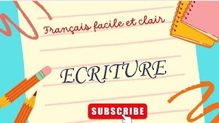 Lécriture cursive française [upl. by Bradley]