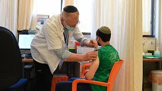 Israel launches vaccination campaign for teens aged 12 to 15 years old [upl. by Elleynod833]