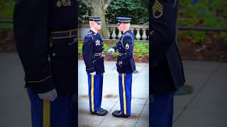 Tomb Of The Unknown Soldier  Guard Inspection Full Ceremony [upl. by Oilasor362]