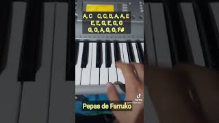 Pepas  Farruko 🎹 Piano Tutorial [upl. by Raven]