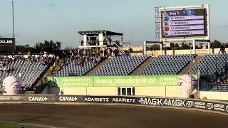 bieg 3 fragment  Fogo Unia Lesznoebutpl Stal Gorzów żużel speedway  11082024 Leszno Polska 🇵🇱 [upl. by Floeter309]