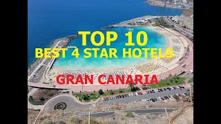 TOP 10 BEST 4 STAR HOTELS GRAN CANARIA CANARY ISLANDS 2023 [upl. by Haukom421]