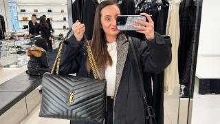 85 OFF BAGS 🔥 LUXURY SHOPPING VLOG BICESTER VILLAGE ft YSL Gucci Dior [upl. by Eelaroc]