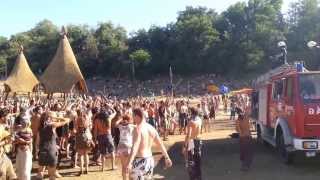 OZORA 2013 firefighters on the dancefloor HD [upl. by Agathy]