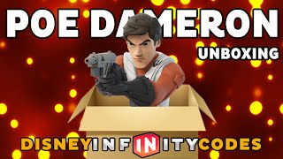 Poe Dameron Figure Unboxing  The Force Awakens  Disney Infinity 30 [upl. by Torras]