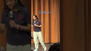 Funniest comic Sindhu Vee on stage in Santa Clara [upl. by Gainer351]