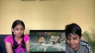 Ansh amp Peehu React to Mufasa The Lion King Trailer 🦁  mufasa lionking movie [upl. by Rosner]