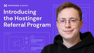 Hostinger Referral Program Earn Passive Income Today [upl. by Yrehcaz]