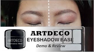 Artdeco Eyeshadow Base Primer Review ft Catrice Cosmetics Eyeshadow Palette [upl. by Donaldson]