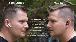 Jaybird Vista vs Airpods 2 [upl. by Jennica]