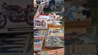 Wauseon AMCA motorcycle swap meet memorabilia teaser [upl. by Ahsekahs]