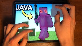 I DOMINATED Minecraft Java Edition on Mobile [upl. by Ferrick645]