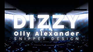 DIZZY  Olly Alexander  ESC UK 2023 Lighting Design 🇬🇧 [upl. by Anavoj747]