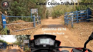 Caminho da Fé Ponte de Pedra [upl. by Ecerahs]