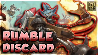 NEW RUMBLE DISCARD Draven Rumble Discard Deck w Burn  Legends of Runeterra  Dyce [upl. by Atiuqiram]