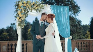 Lovely wedding in Pruhonice Castle in Prague  Wedding Videographer in Prague [upl. by Wardieu90]