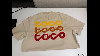 Huckberry x Tacoma TACO TShirt Unboxing Huckberryco toyotausa [upl. by Nihi]