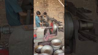 Amazing technique for turning used oil drums into bowls utensils amazing handmade viral [upl. by Flavius526]