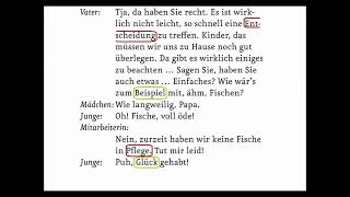 Menschen B11 Transcription🌻Lektion 7😘Hören [upl. by Eirbua706]