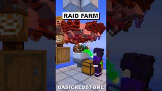 Raid Farm in Minecraft minecraft shorts [upl. by Varhol]