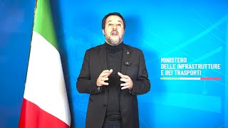 Nuovo Codice della strada Salvini quotPiù sicurezza sulle nostre stradequot [upl. by Filippo]