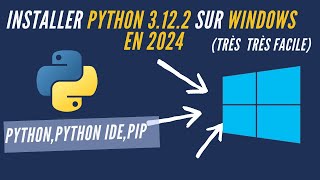 comment installer python sur windows en 2024 [upl. by Care]