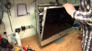 How to disassemble 27quot Apple iMac for repair or upgrade [upl. by Mattland]