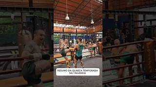 Treinos de muay thai na Tailândia 🇹🇭 [upl. by Gorton]