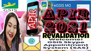 PAANO MAG COMPLY SA APIR REVALIDATION PENSIONERSGSIS ONLINE ANNUAL REACTIVATION 2021 [upl. by Dugaid249]