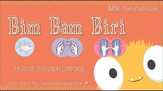 BIM BAM BIRI  Juego de percusión corporal [upl. by Emoreg]