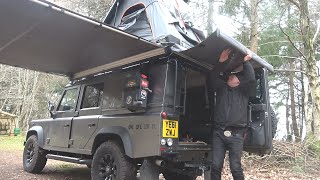 Self Sufficient Vehicle  Awnings Roof Tent amp Gear [upl. by Anthe]