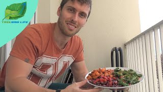 🌱 Une journée dans mon assiette  VEGAN amp MUSCU 💪 [upl. by Ecylla]