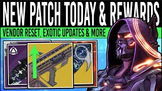 Destiny 2 NEW PATCH CHANGES amp EVERVERSE REFRESH Exotic FIXES Loot Changes Vendors August 20 [upl. by Vivian365]