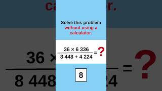 Can You Solve This maths problemsolving sharpbrain mathquiz mathematics brainquiz mathtests [upl. by Kacey]