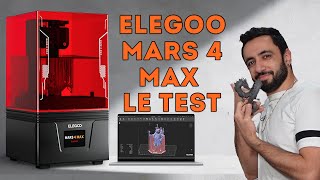 Test Elegoo Mars 4 Max ➡️ un maximum pour un petit prix ⁉ [upl. by Atekram]