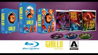 Giallo Essentials Blue Edition  Arrow Video Limited Edition Bluray [upl. by Ahsineg]