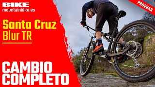 BIKE Pruebas Santa Cruz Blur TR 2022 [upl. by Ewald]