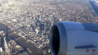 Great Approach to Heathrow Runway 27R [upl. by Yborian494]