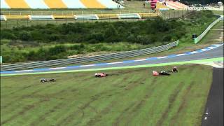 Red Bull MotoGP Rookies Estoril Race2 Highlights [upl. by Neelloc]