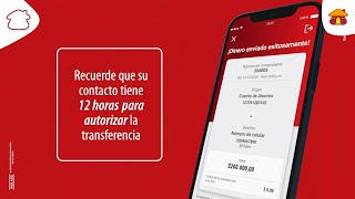 ¿Cómo enviar y recibir dinero desde Transfiya en la App Davivienda  Banco Davivienda [upl. by Ennaeirrac]