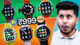 Top 10 Best Smartwatches Starting From ₹1000⚡️ [upl. by Rosemary641]