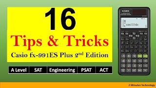 Tips amp Tricks on Casio Scientific Calculator fx991ES Plus 2nd Edition 2022 [upl. by Tichon]