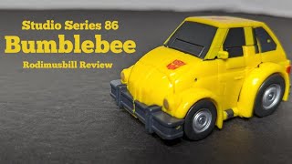 Transformers Studio Series 86 29 Deluxe Bumblebee Figure  Rodimusbill Review [upl. by Pellikka]